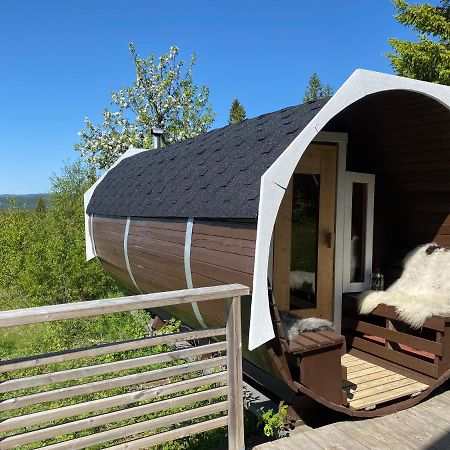 Glamping Tent With Amazing View In The Forest Torsby Extérieur photo