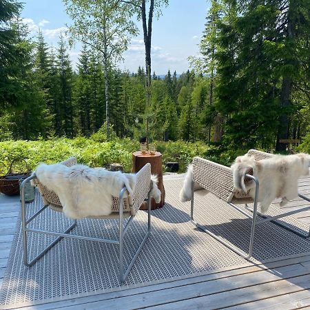 Glamping Tent With Amazing View In The Forest Torsby Extérieur photo