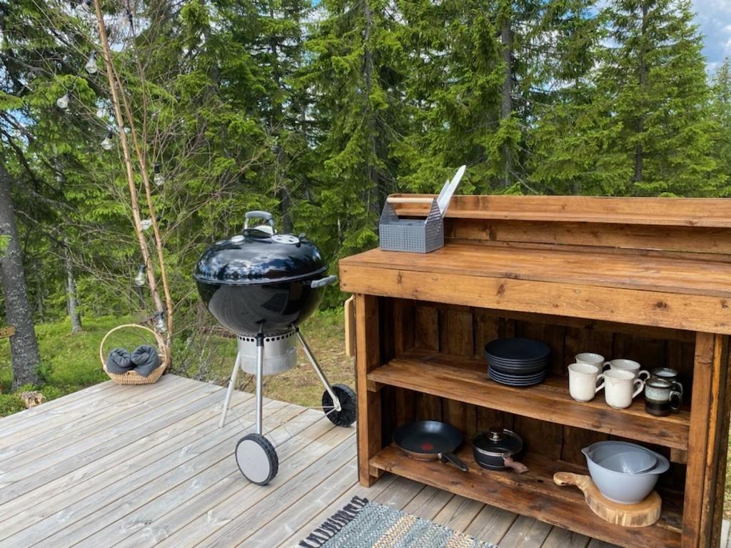 Glamping Tent With Amazing View In The Forest Torsby Extérieur photo