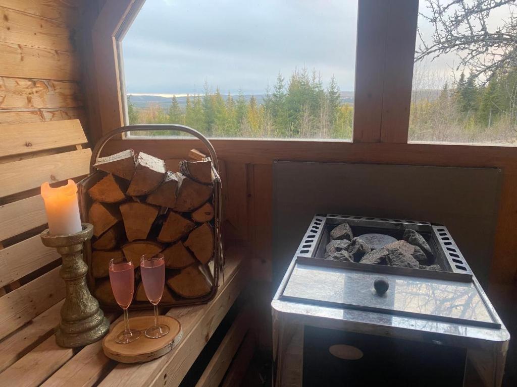 Glamping Tent With Amazing View In The Forest Torsby Extérieur photo