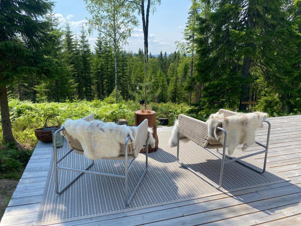 Glamping Tent With Amazing View In The Forest Torsby Extérieur photo