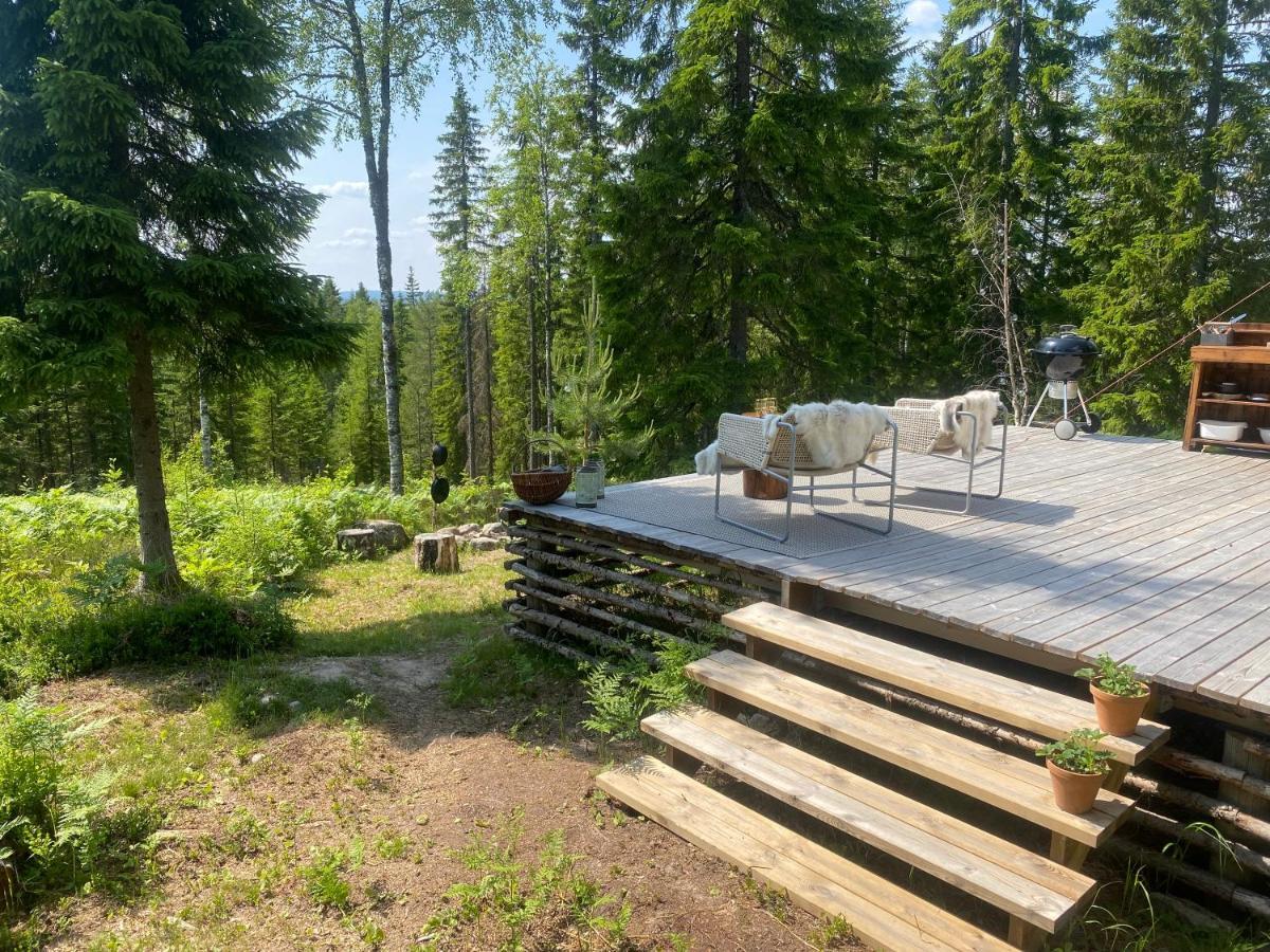 Glamping Tent With Amazing View In The Forest Torsby Extérieur photo
